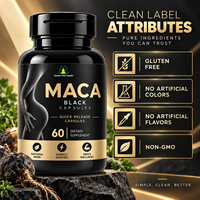 Fabricant chinois de produits à marque privée, poudre de racine de maca, complément alimentaire pour améliorer la performance masculine