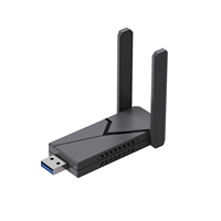 Adaptador USB 3.0 WiFi 6E de 5400Mbps, Doble Banda (2.4G/5.8G), Antena de 3dBi, Sin Controladores, para Windows 10/11, WiFi Externo para Portátil
