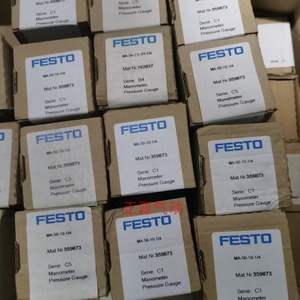 เกจวัดแรงดันแบบอนาล็อก Festo รุ่น PAGN-40-0.4M-R18-1.6 ตัวเรือนโลหะ ช่วงการวัด 0.4M - Product Image 3