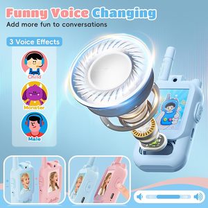 El Mejor Regalo para Niños, Walkie Talkies con Video para Edades de 4 a 12 Años, Juguete Interactivo para Padres e Hijos, Alcance de 1.5 km, Walkie Talkies para Niños - Product Image 3