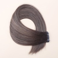 Extensions de Cheveux Remy de Haute Qualité 100g, Lisses et Ondulés, Grade 12A, Cheveux Russes Double Drawn Vierges à Cuticules Alignées, Vente en Gros