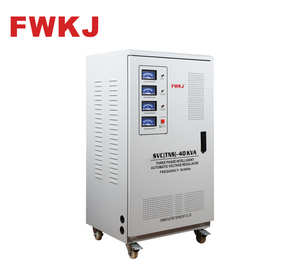 Estabilizador de Voltaje Analógico de Tres Fases <span class=keywords><strong>TNS</strong></span>/SVC 40KVA 380V, Regulador de CA de Alta Potencia 50Hz/60Hz FWKJ - Product Image 1