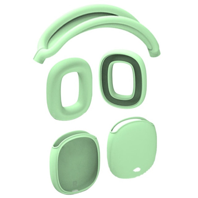 3 in 1 Anti-Scratch Headband Cover Silicone Case Cover for AirPods Max Headphones