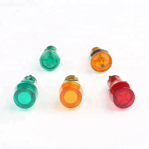Yongxing ZD10 Lámpara de bicicleta de motocicleta 10mm 24V Luz indicadora de plástico Luz indicadora Led CE - Product Image 2