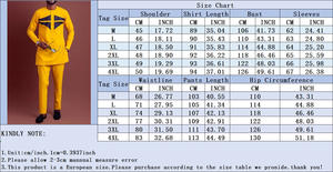 <span class=keywords><strong>M</strong></span>-4XL Kaftan New Autumn Winter Herren anzug 2-teiliger Anzug Langärm liger traditioneller Herren anzug im afrikanischen Stil - Product Image 4