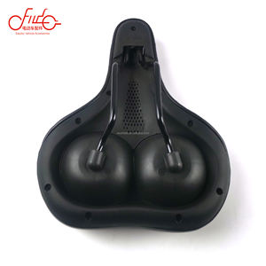 Sièges de vélo électrique et de <span class=keywords><strong>moto</strong></span> en cuir PU <span class=keywords><strong>mousse</strong></span> à vide confortable et doux, très vendus, avec dossier, noir, imperméable - Product Image 4