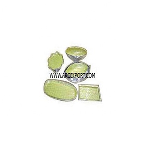 Ensemble de 3 plateaux de table design fantaisie, plateau de service pour fruits secs, plateau décoratif de qualité supérieure pour le service des aliments et des fruits - Product Image 3