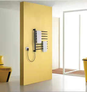 Moderno y Lujoso Calentador de Toallas de Acero Inoxidable Montado en la Pared con Doble Barra y 4 Barras de Calentamiento para Baño, Hotel o Apartamento - Product Image 3