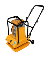 Compacteur à plaque vibrante haute efficacité 73 kg, style C90, machine de compactage à essence 170F, force d'excitation 18KN, 6000 VPM