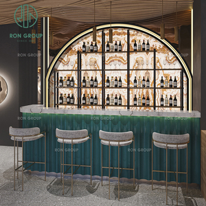 Chaises de bar et tabourets de restaurant haut de gamme, robustes et durables, <span class=keywords><strong>avec</strong></span> structure en acier inoxydable et revêtement en cuir, mobilier commercial pour pub. - Product Image 2
