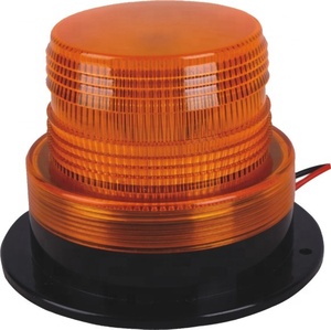 Feux de signalisation rotatifs magnétiques jaunes pour camion de remorquage 10-110V, balise LED clignotante pour tracteur 12V, lumière stroboscopique ambre clignotante XRL2010A, avertisseur lumineux - Product Image 1