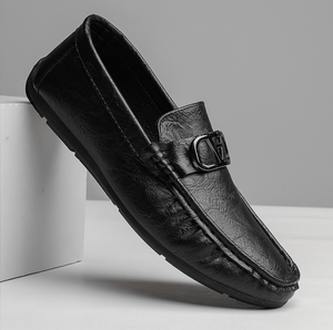 Comodo Slip On eco-pelliccia morbida guida Penny mocassini abito da <span class=keywords><strong>uomo</strong></span> <span class=keywords><strong>scarpe</strong></span> basse - Product Image 6