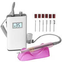 Nouvelle perceuse à ongles haute vitesse 35000 tr/min Forte manucure Salon Rechargeable Portable perceuse à ongles