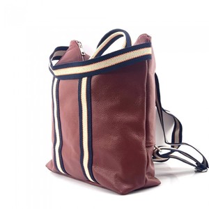 Sac à dos en cuir véritable pour femmes, élégant, durable, multi-compartiments, avec fermeture éclair, pour l'école, les voyages, le bureau, léger - Product Image 1