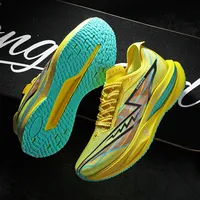 Chaussures de course pour hommes avec plaque en carbone, spéciales marathon, respirantes, légères, confortables, antidérapantes, baskets Chunta pour femmes