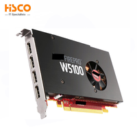 Kartu grafis untuk FirePro W5100, kartu Gaming GPU 4GB GDDR5 930MHz 128bit slot tunggal 50W 28nm