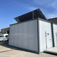 Chambre froide mobile préfabriquée à énergie solaire de qualité supérieure pour aliments et produits pharmaceutiques