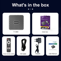 Reproductor Multimedia Rockchip RK3518 Quad Core Android 14.0 TV Box T1 Mini