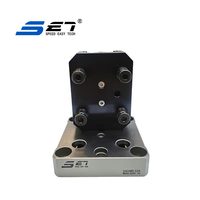 Étau de serrage rapide CNC à poste unique SET, fixation de positionnement rapide, étau manuel M52S-130 en acier allié, vente directe usine