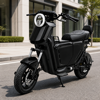 Motocicleta Eléctrica Directo de Fábrica para Adultos, Motor de 1200W, Ruedas de 14 Pulgadas, Velocidad Máxima de 55 km/h, Autonomía de hasta 140 km, Distribuidores