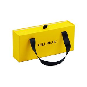 درج محمول عالي الجودة PU مثلث تصميم قابل للطي بشعار مخصص صناديق انزلاقية محمولة قماش مايكروفايبر - Product Image 5