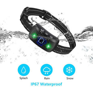 Großhandel Batteriebetriebenes Vibrations-Hundehalsband Ohne Schock Anti-Bell-Halsband Mit Intelligenter Bellkontrolle - Product Image 2