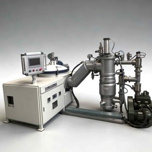 Horno de Vacío de Laboratorio Nuotian NTI-SML-0.5L, Cámara de Acero Inoxidable de Doble Capa, Refrigeración por Agua, 3200, 60 KW, 80x100mm, NTI-S - Product Image 1