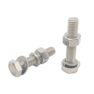 <span class=keywords><strong>Perno</strong></span> Hexagonal de Cabeza Hexagonal y Tuerca, Venta Caliente de Fábrica, Personalizado, DIN931 DIN933 M8 <span class=keywords><strong>M10</strong></span> M12 M14 M24 - Product Image 1