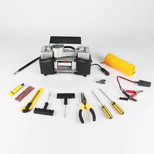 Compresseur d'air de <span class=keywords><strong>voiture</strong></span> à double cylindre <span class=keywords><strong>homologué</strong></span> CE pour SUV 4x4, <span class=keywords><strong>gonfleur</strong></span> d'air portable, pompe à pneus, compresseur d'air - Product Image 2