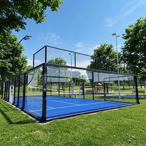Nouveau terrain de padel extérieur, gazon sportif multifonctionnel, gazon artificiel, <span class=keywords><strong>World</strong></span> Padel <span class=keywords><strong>Tour</strong></span> - Product Image 1
