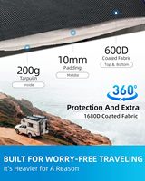 Housse de planche de surf rembourrée et imperméable sur mesure, sac de transport pour longboard, sac de rangement pour planche de surf, sacs de voyage portables