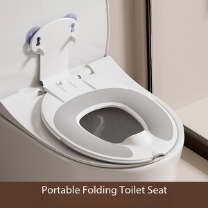 Siège de toilette pliable simple pour enfants, portable et compact pour la maison, universel pour garçons et filles, siège d'apprentissage de la propreté antidérapant - Product Image 4