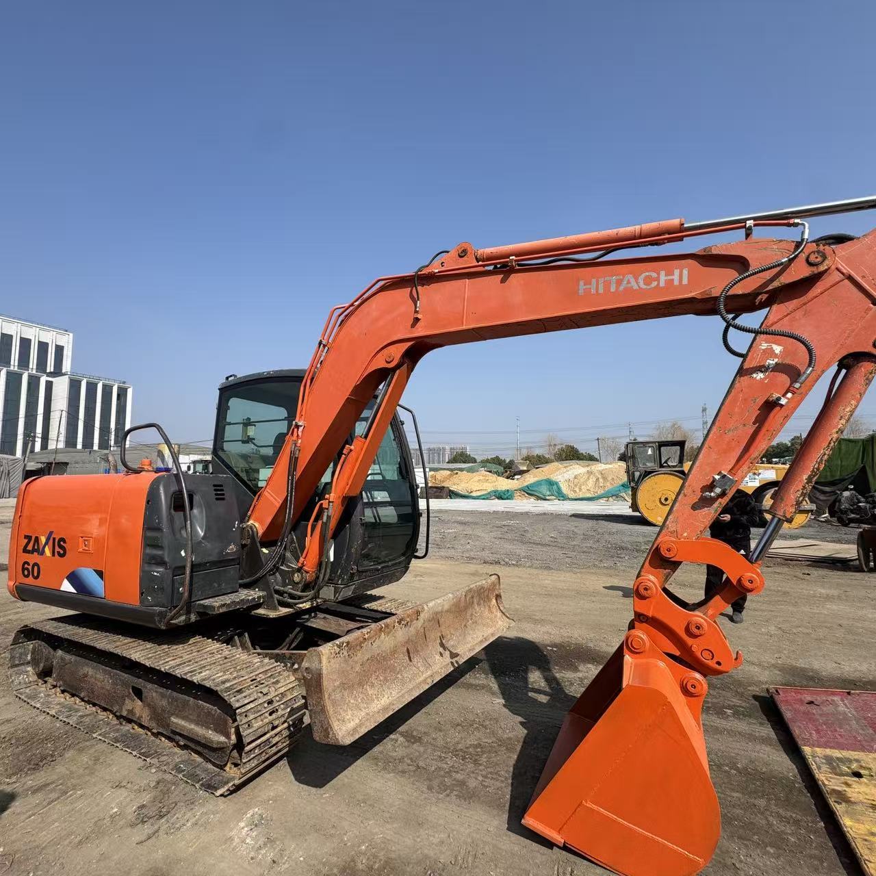 Used Hitachi ZX60 Excavator Secondhand Machine with ISUZU ENGINE