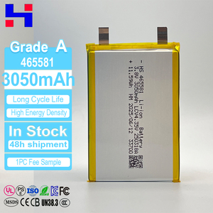 465581ลิเธียมเซลล์3.8V 3050mAh การปรับแต่ง3.7V 1950mAh แบตเตอรี่ลิเธียมไอออน Lipo แบบชาร์จไฟได้2000 mAh สำหรับแล็ปท็อปตัวควบคุมเกม - Product Image 1