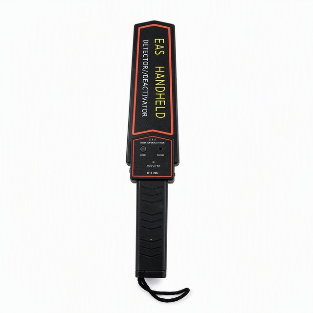 RF 8.2 MHz Handheld EAS Detector Deactivator Wand Security Tag Tester with Rechargeable Battery for Supermarket Retail Checkout