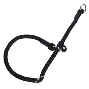 Collier pour chien P-Rope, collier d'entraînement antidérapant pour chiens de petite, moyenne et grande taille, toutes saisons, style monochrome simple - Product Image 1
