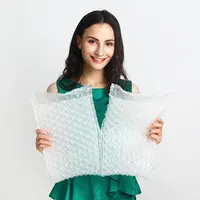 Custom Opgeblazen Plastic Kleine Bubble Bag Wrap Pouch Logistiek Buffer Verpakking Beschermende & Demping Verpakking Luchtkussen Pad