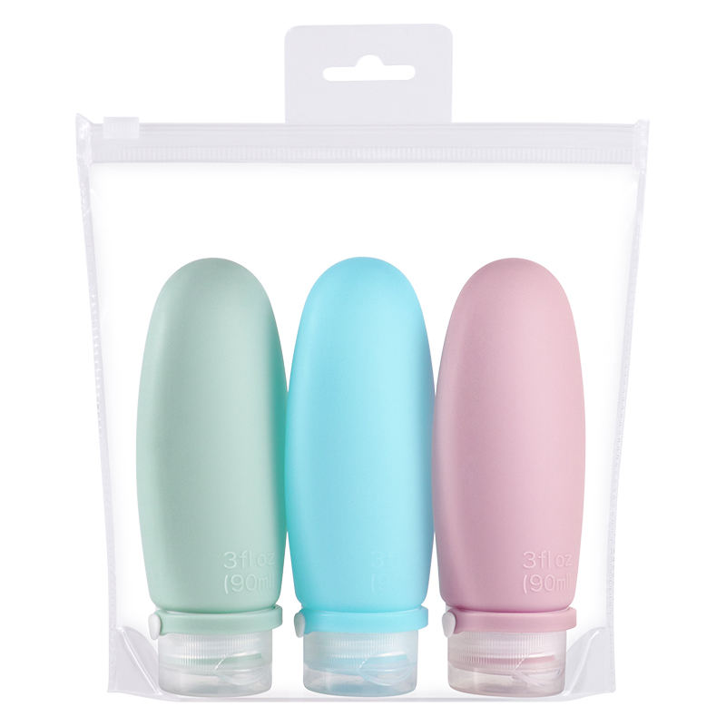 3 pack x90ml with EVA bag