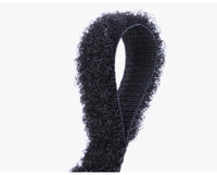 Boucle de crochet réglable en nylon pour la gestion des câbles Adhésif double face de type P Stockage écologique des attaches de câble de données Sacs de vêtements Chaussures
