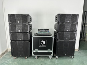 Sistema de Sonido Profesional Pasivo para Conciertos TB TR-210 Pa, Altavoz de Línea para Exteriores con Dos Altavoces Grandes de 10 Pulgadas, TR-210V/TR-18BV(6+2) - Product Image 2