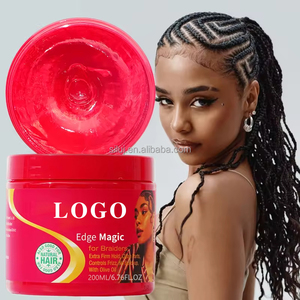 Gel coiffant pour cheveux, cire pour cheveux, brillance et tenue, label privé, vente en gros, tresses soignées, brillance personnalisée, contrôle des pointes, pour femme - Product Image 6