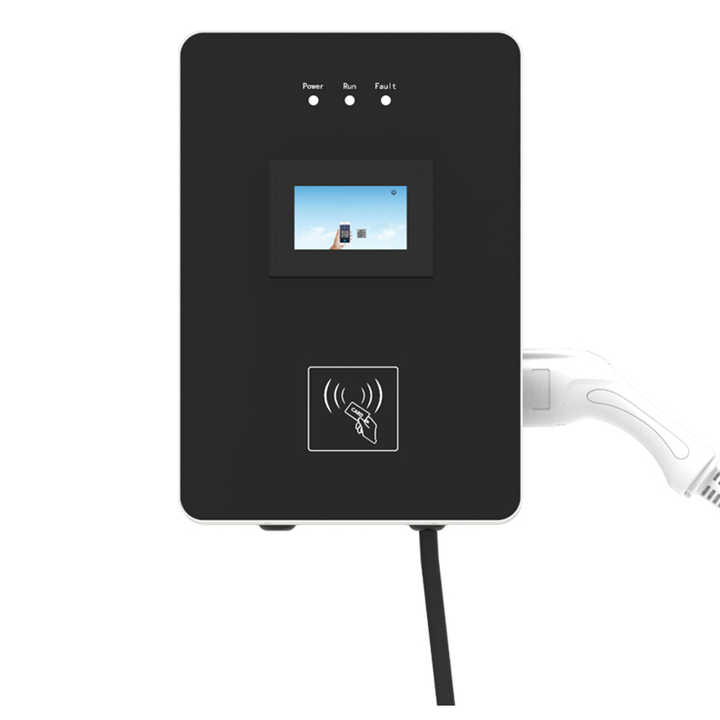 22kW Wall Mounted EV Charger Public Home Charging Pile Type 2 Connector ...