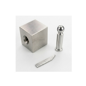 Prototypage rapide de composants de bouton en aluminium et <span class=keywords><strong>acier</strong></span> inoxydable, usinés CNC en 3 parties, avec interrupteur sélecteur coloré et verrouillage par anodisation - Product Image 1
