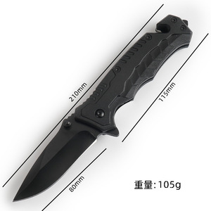 Mini couteau pliant en acier inoxydable, lame de 80 mm, poids de 105 g, couteau de poche tactique multifonctionnel pour l'extérieur - Product Image 1