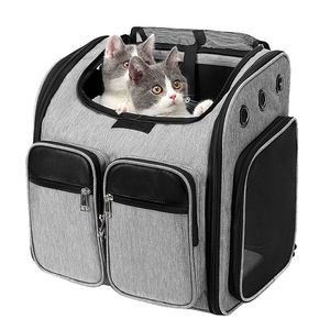 BSCI Factory Wholesale Hight Quality PET <b>BACKPACK</b> CARRIER Oxford Mochila <b>Cat</b> <b>Backpack</b> for Travelling Strolling Outdoor - Product Image 1