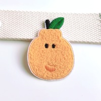 Adorables patchs brodés en feutre non tissé et PVC, thermocollants, à motifs de dessins animés, pour la décoration DIY de vêtements, sacs, chapeaux, etc.