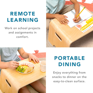 Chất Lượng Cao Xách Tay Gỗ Tự Nhiên Lap Bàn Thiết Kế Hiện Đại Nghiên Cứu Và Chơi Hoạt Động Bảng Cho Nhà Cho Trẻ Sơ Sinh Và Trẻ Em - Product Image 3