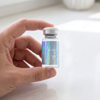 Étiquettes de flacons cosmétiques en stratifié durables de haute qualité 3ml 5ml 8ml 10ml – Autocollants imperméables premium pour la recherche en laboratoire