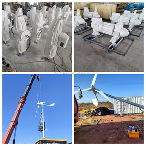 10KW năng lượng miễn phí năng lượng mặt trời Máy phát điện Bảng điều khiển với nam châm vĩnh cửu gió lai hệ thống điện biến tần Pin MPPT & PWM điều khiển - Product Image 5