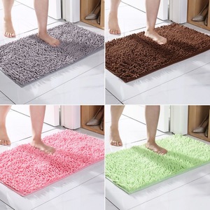 <span class=keywords><strong>FIGOO</strong></span> - Tapis de salle de bain extérieur moderne en chenille, antidérapant, absorbant l'eau, pour escaliers, toilettes, baignoire et douche - Product Image 3
